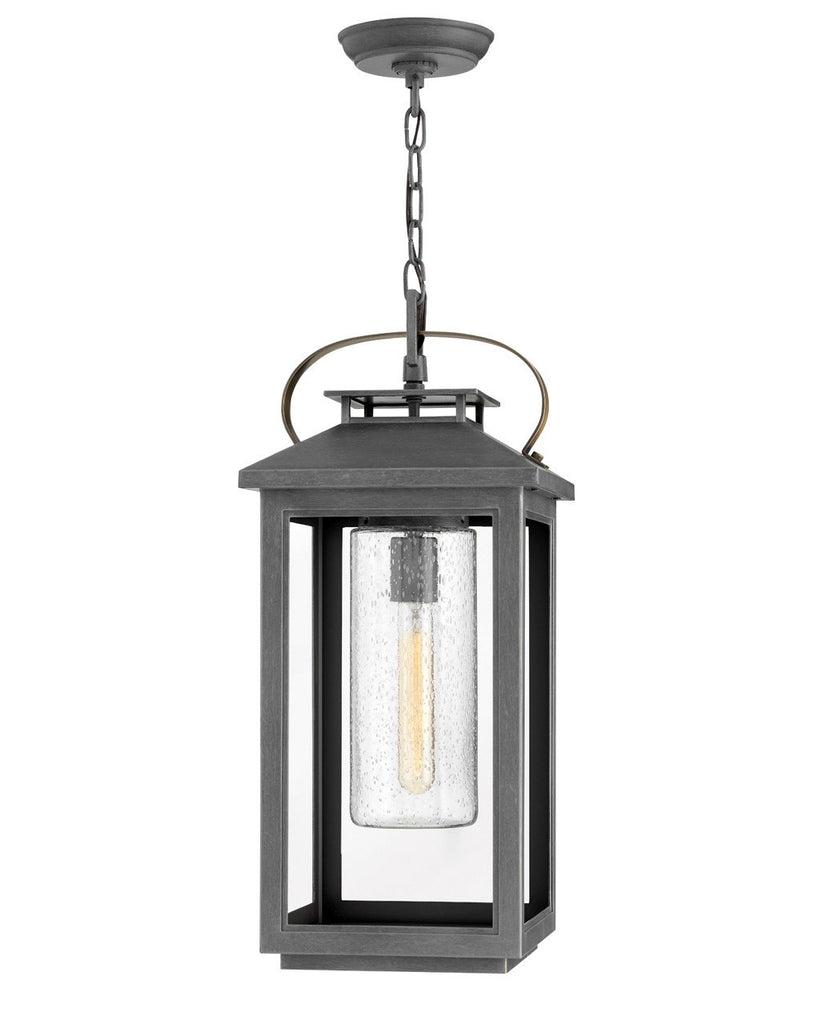 Buy the Atwater LED Hanging Lantern in Ash Bronze by Hinkley ( SKU# 1162AH-LL )