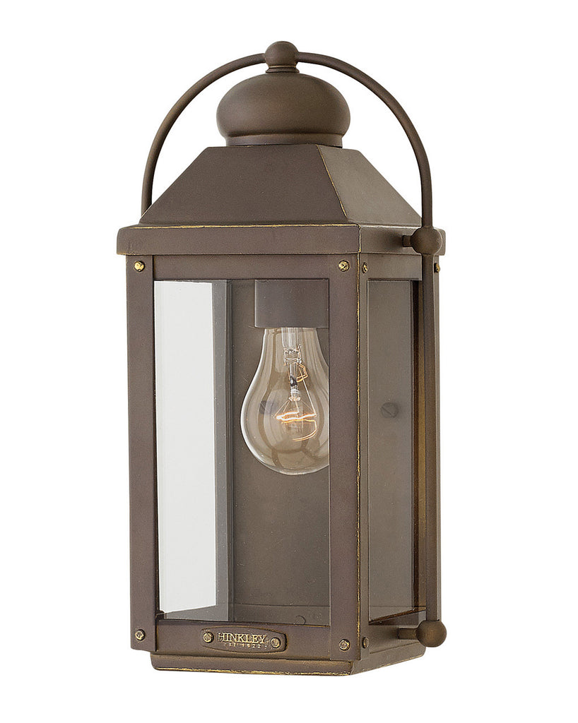 Buy the Anchorage LED Wall Mount in Light Oiled Bronze by Hinkley ( SKU# 1850LZ-LL )