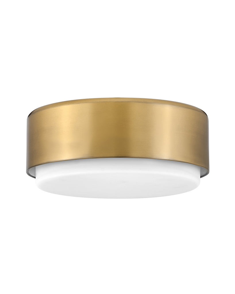 Buy the Cedric LED Flush Mount in Lacquered Brass by Hinkley ( SKU# 30073LCB )