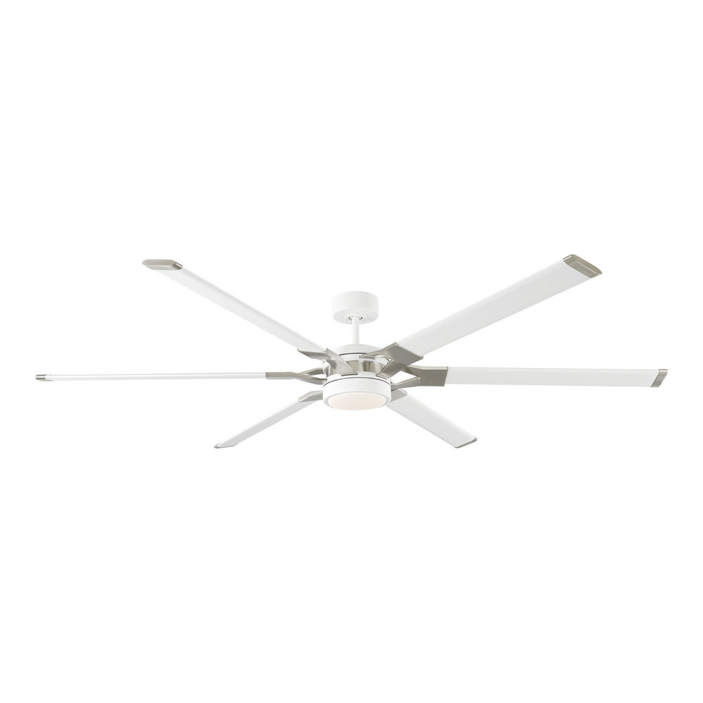 Buy the Loft 72 72``Ceiling Fan in Matte White by Visual Comfort Fan ( SKU# 6LFR72RZWD )