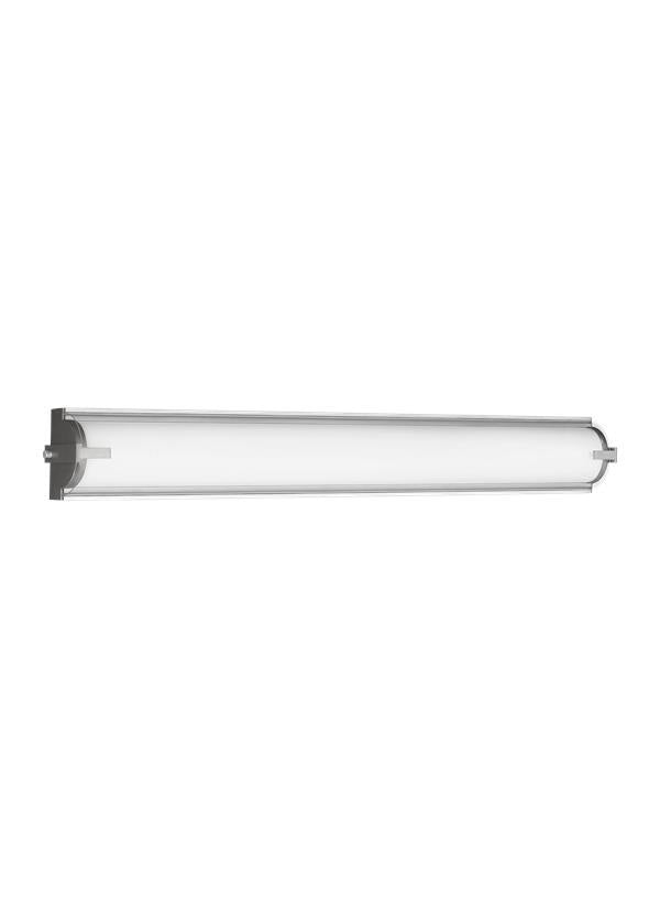 Buy the Braunfels LED Wall / Bath in Satin Aluminum by Generation Lighting. ( SKU# 4635793S-04 )