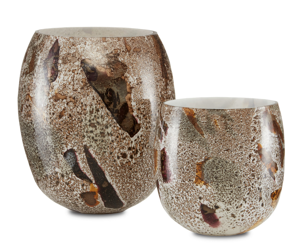 Buy the Bora Vase in Brown Speckle by Currey and Company ( SKU# 1200-0527 )