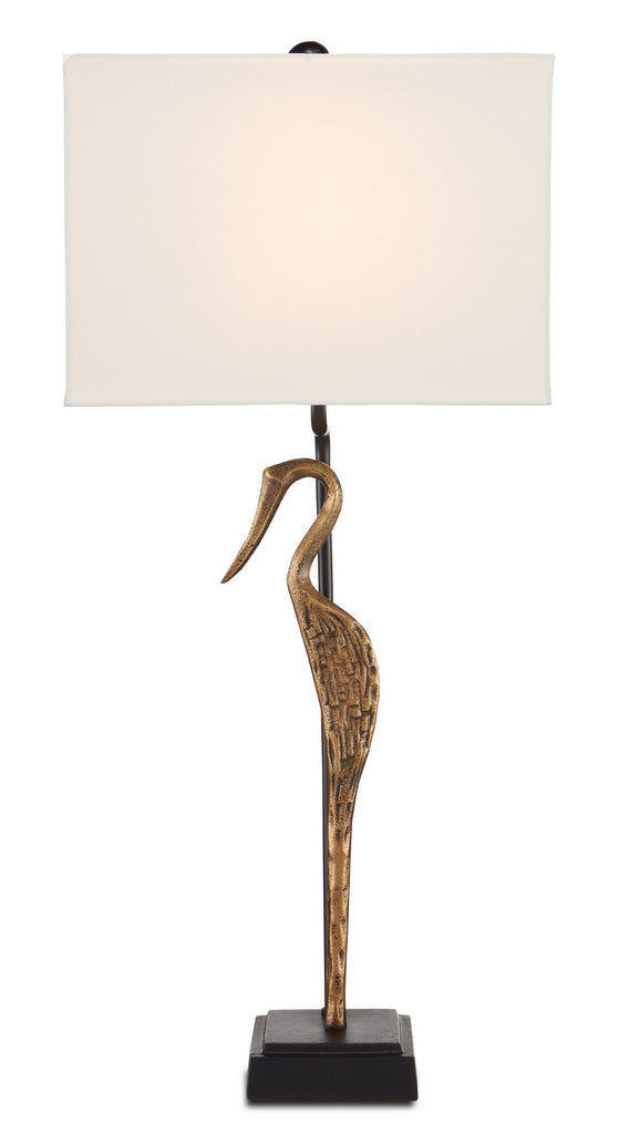 Buy the Antigone One Light Table Lamp in Antique Brass/Black by Currey and Company ( SKU# 6000-0759 )