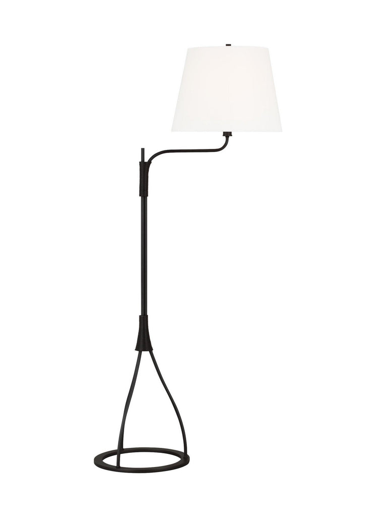 Buy the Sullivan One Light Floor Lamp in Aged Iron by Visual Comfort Studio ( SKU# LT1151AI1 )
