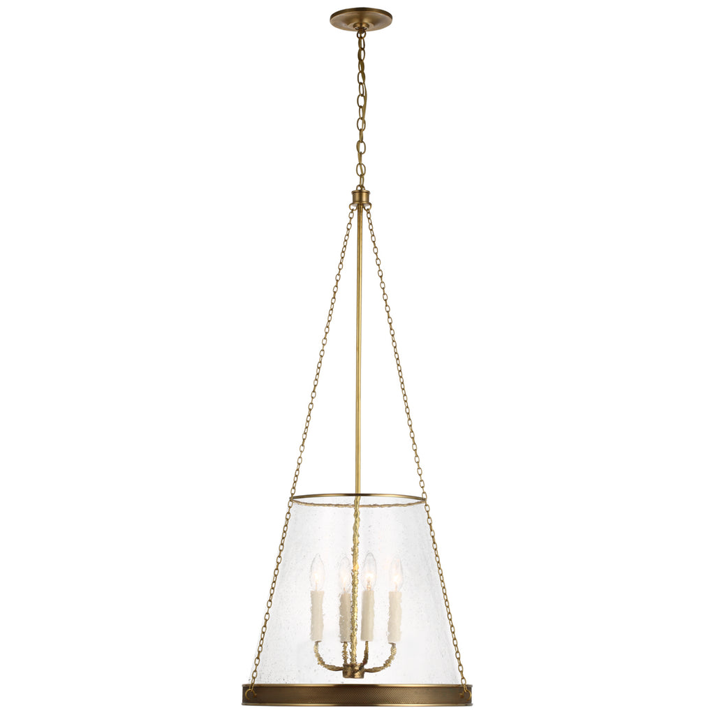 Buy the Reese LED Pendant in Soft Brass by Visual Comfort Signature ( SKU# S 5182SB-CG )
