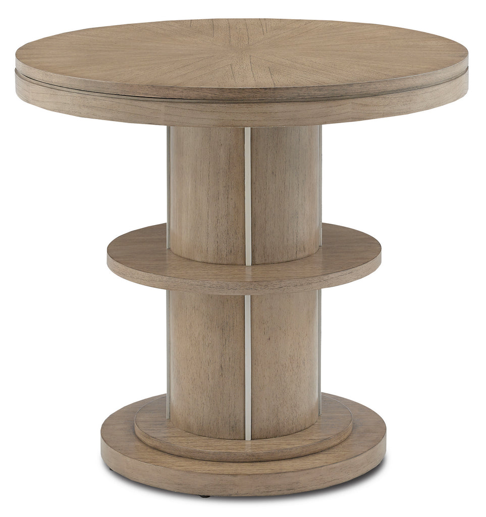 Buy the Tuban Entry Table in Light Wheat/Ivory by Currey and Company ( SKU# 3000-0140 )
