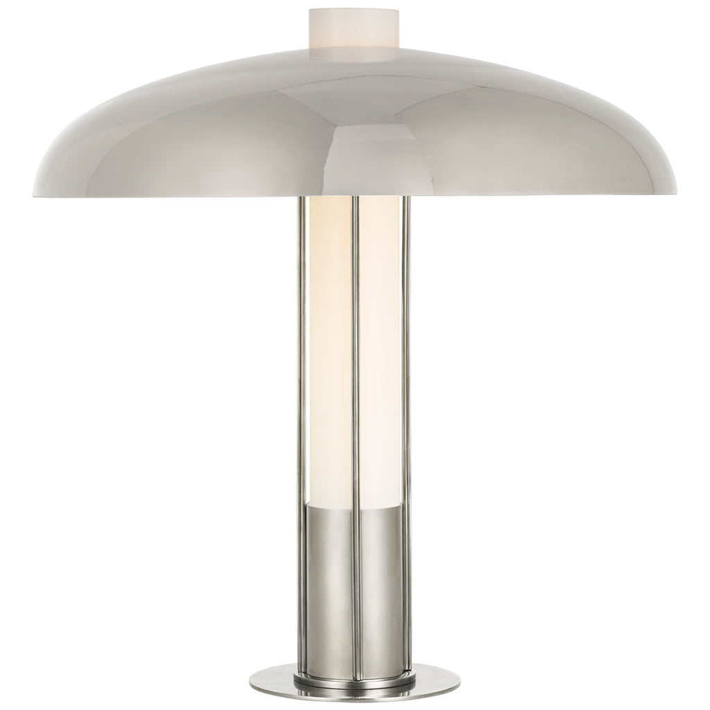 Buy the Troye LED Table Lamp in Polished Nickel by Visual Comfort Signature ( SKU# KW 3420PN-PN )