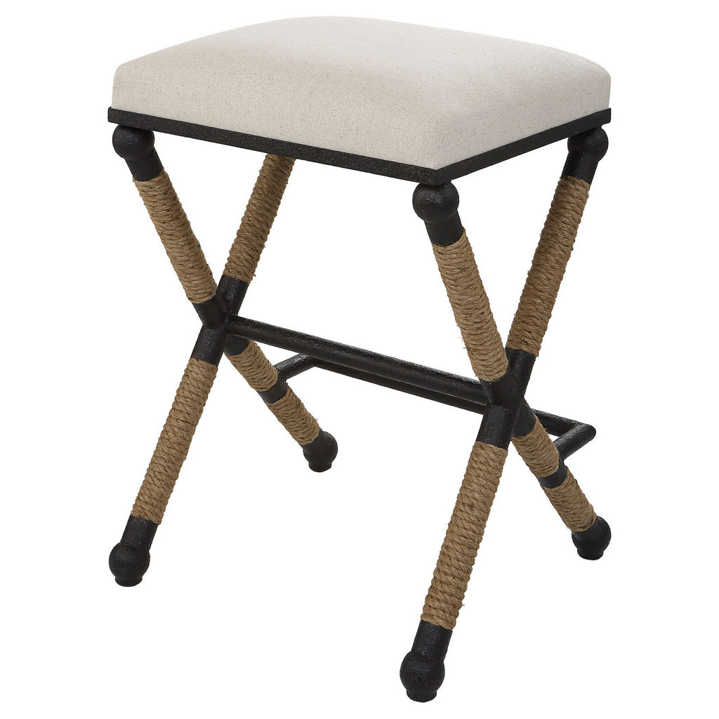Firth Counter Stool in Rustic Iron by Uttermost ( SKU# 23709 )