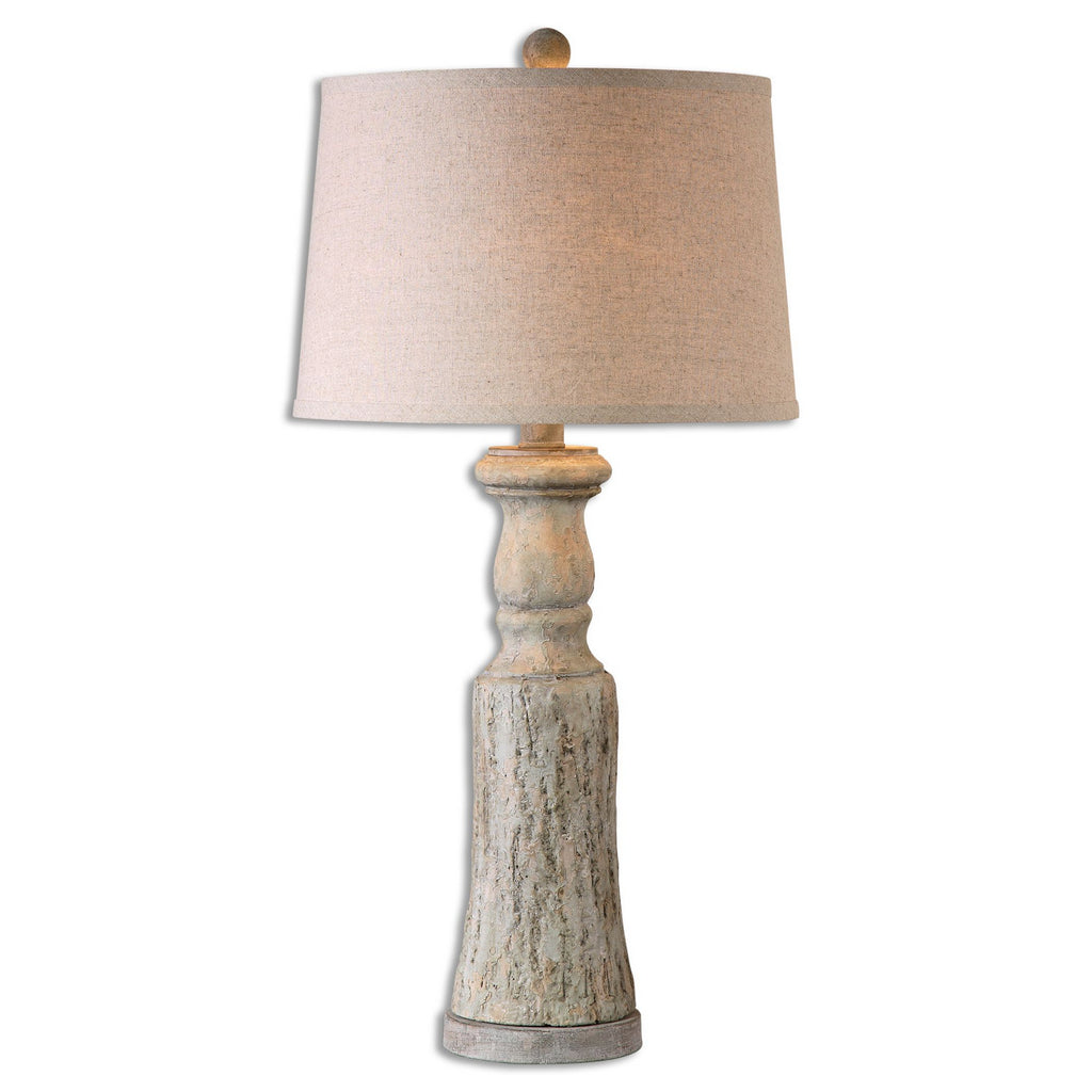Cloverly Table Lamp, Set Of 2 in Burnished Gray by Uttermost ( SKU# 26678-2 )