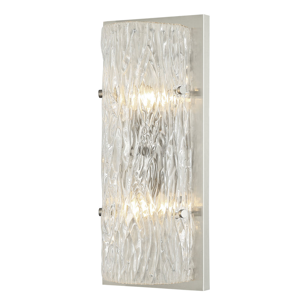 Morgan Two Light Wall Sconce in Brushed Nickel by Varaluz ( SKU# 376W02BN )