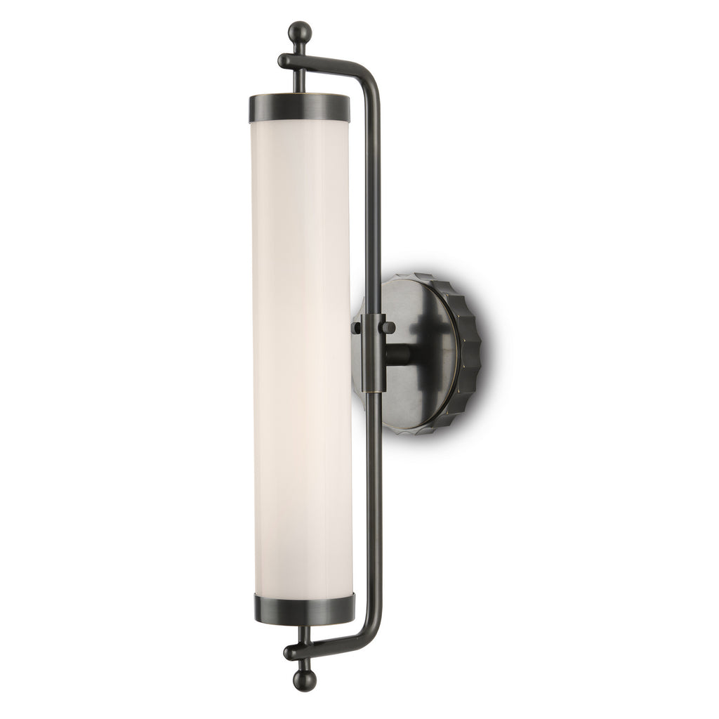 Buy the Barry Goralnick One Light Wall Sconce in Oil Rubbed Bronze by Currey and Company ( SKU# 5800-0022 )