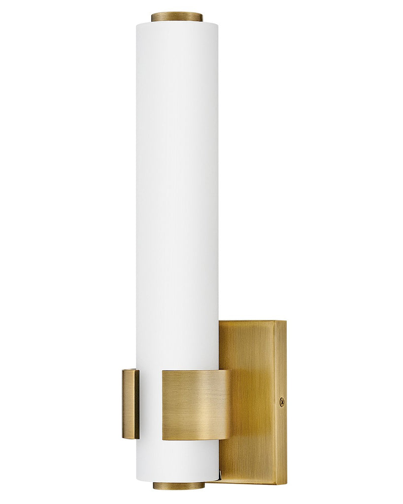 Buy the Aiden LED Wall Sconce in Lacquered Brass by Hinkley ( SKU# 53060LCB )