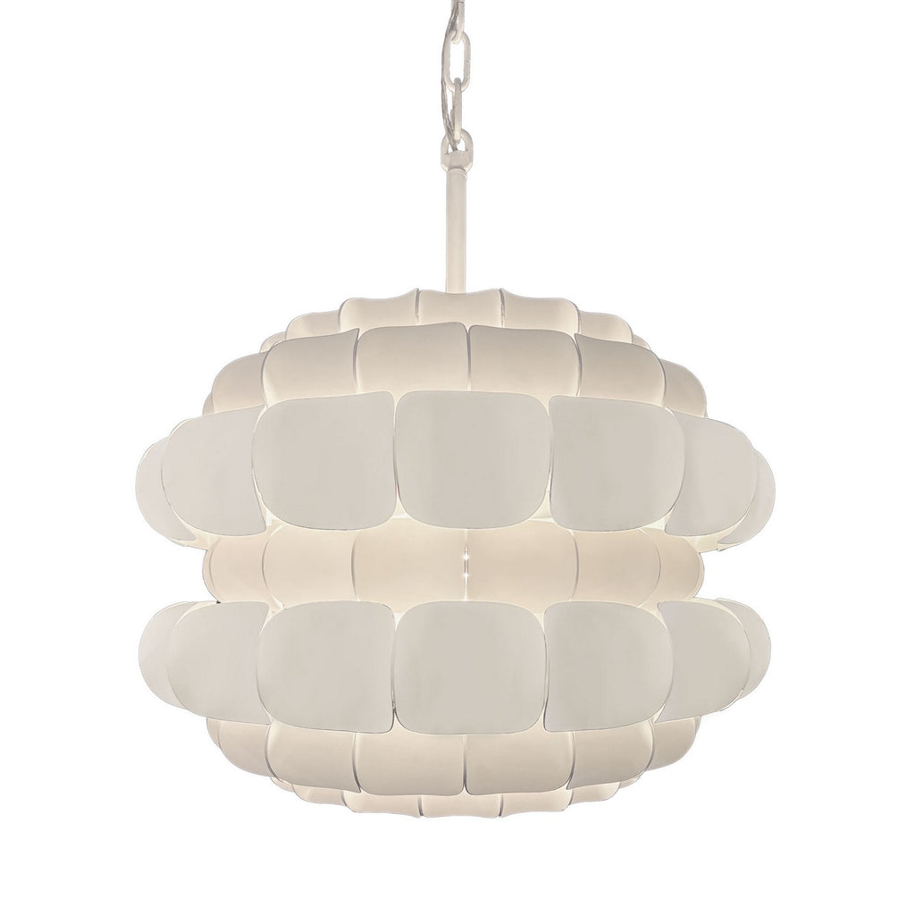 Swoon Three Light Pendant in Matte White by Varaluz ( SKU# 382P03MW )