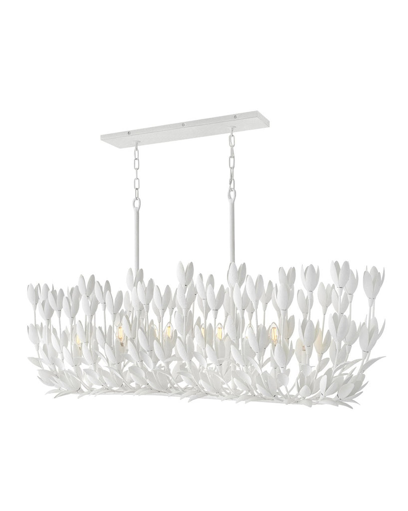 Buy the Flora LED Linear Pendant in Textured Plaster by Hinkley ( SKU# 30015TXP )