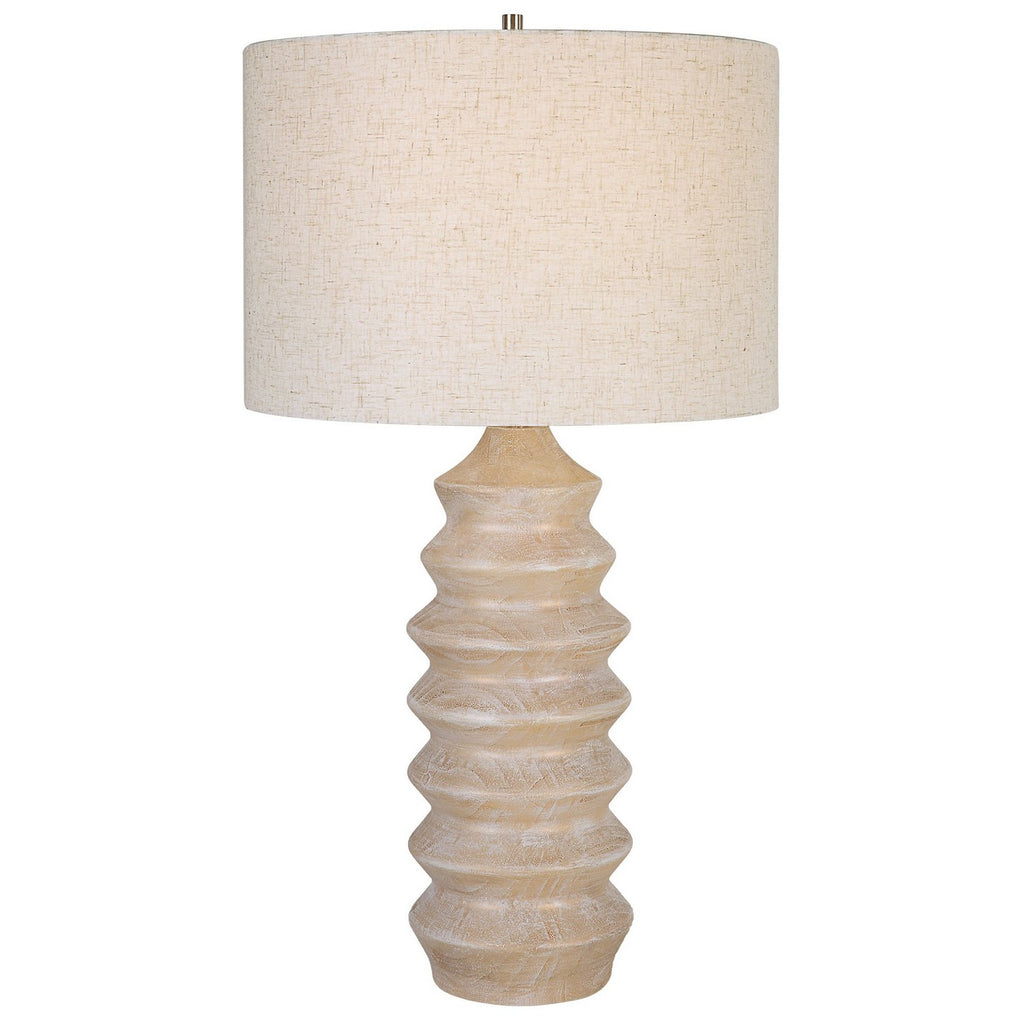 Uplift One Light Table Lamp in Nickel by Uttermost ( SKU# 30195-1 )