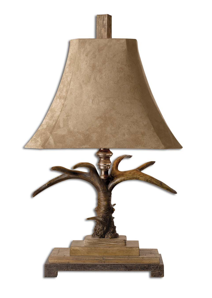 Stag Horn One Light Table Lamp in Brown by Uttermost ( SKU# 27208 )