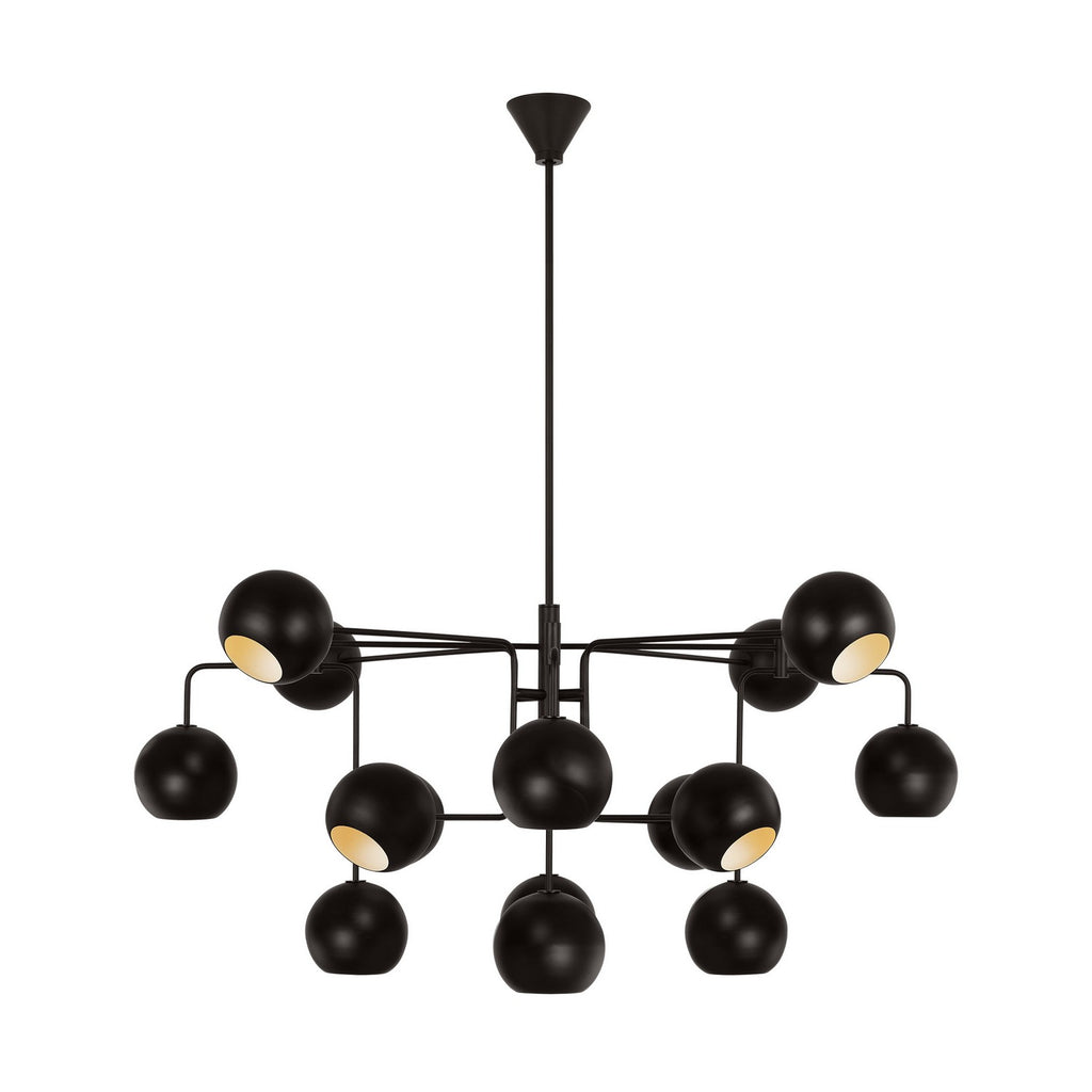 Buy the Chaumont 16 Light Chandelier in Aged Iron by Visual Comfort Studio ( SKU# LXC10016AI )