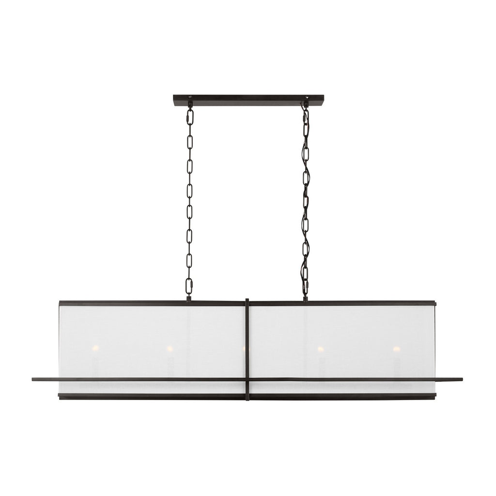 Buy the Dresden Five Light Chandelier in Aged Iron by Visual Comfort Studio ( SKU# TFC1025AI )
