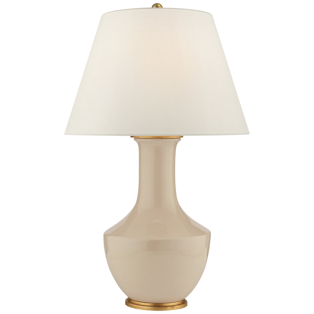 Buy the Lambay One Light Table Lamp in Coconut Porcelain by Visual Comfort Signature ( SKU# CHA 8661ICO-L )