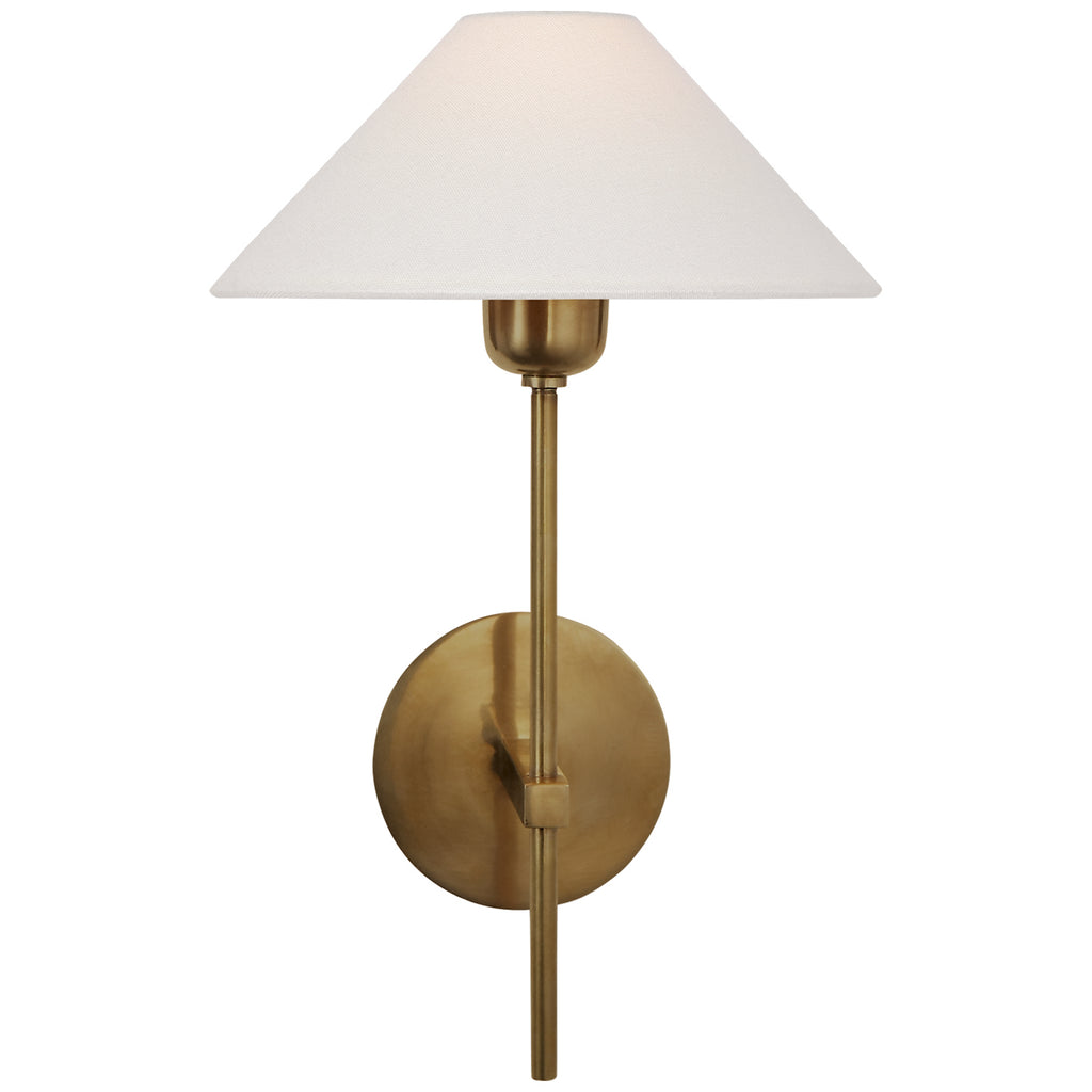 Buy the Hackney One Light Wall Sconce in Hand-Rubbed Antique Brass by Visual Comfort Signature ( SKU# SP 2022HAB-L )