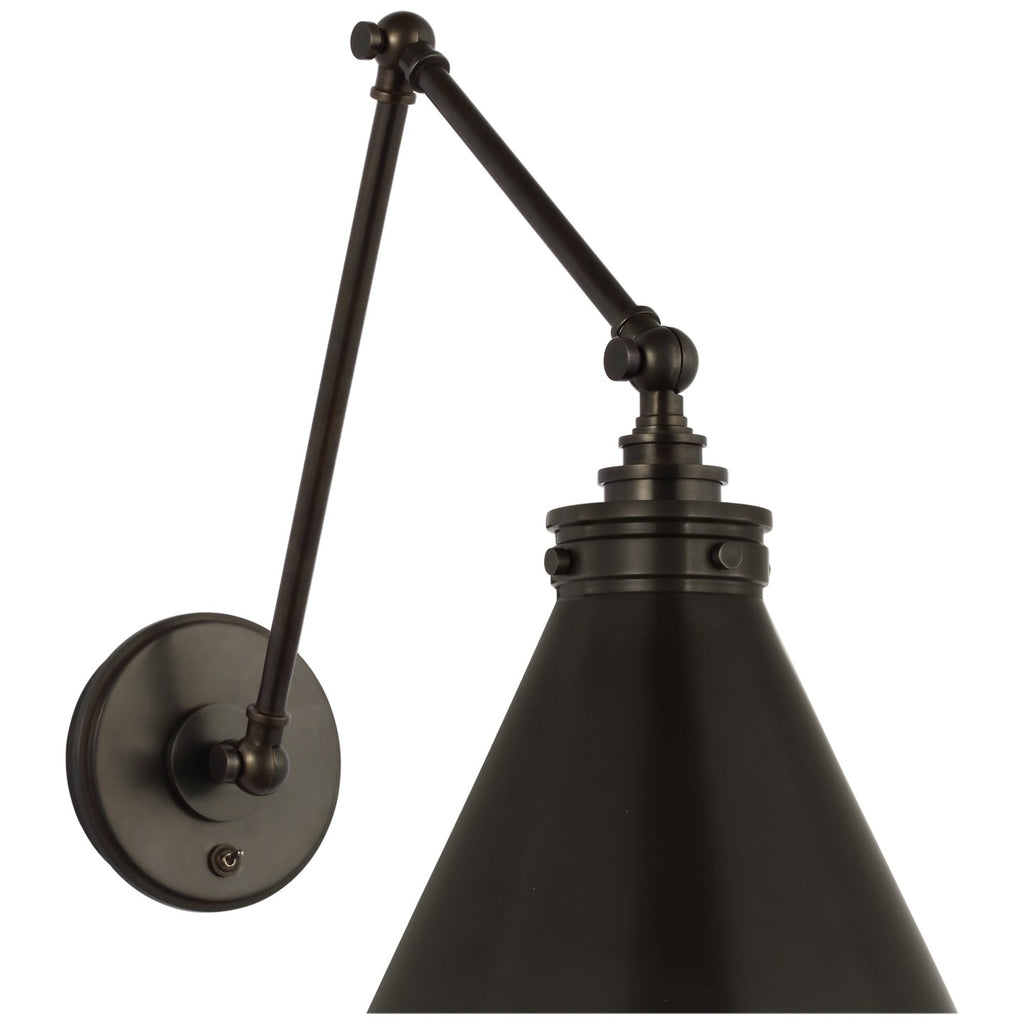 Buy the Parkington LED Wall Sconce in Bronze by Visual Comfort Signature ( SKU# CHD 2526BZ )