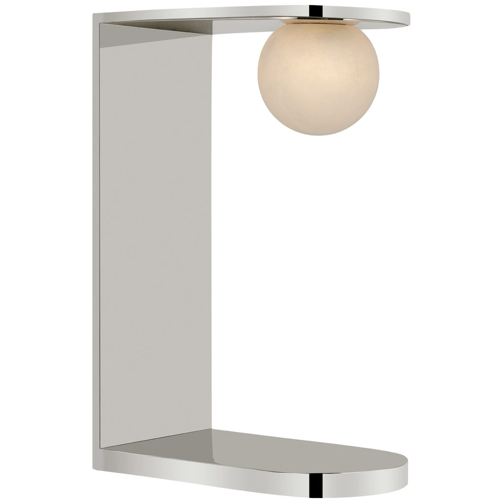 Buy the Pertica LED Table Lamp in Polished Nickel by Visual Comfort Signature ( SKU# KW 3521PN-ALB )
