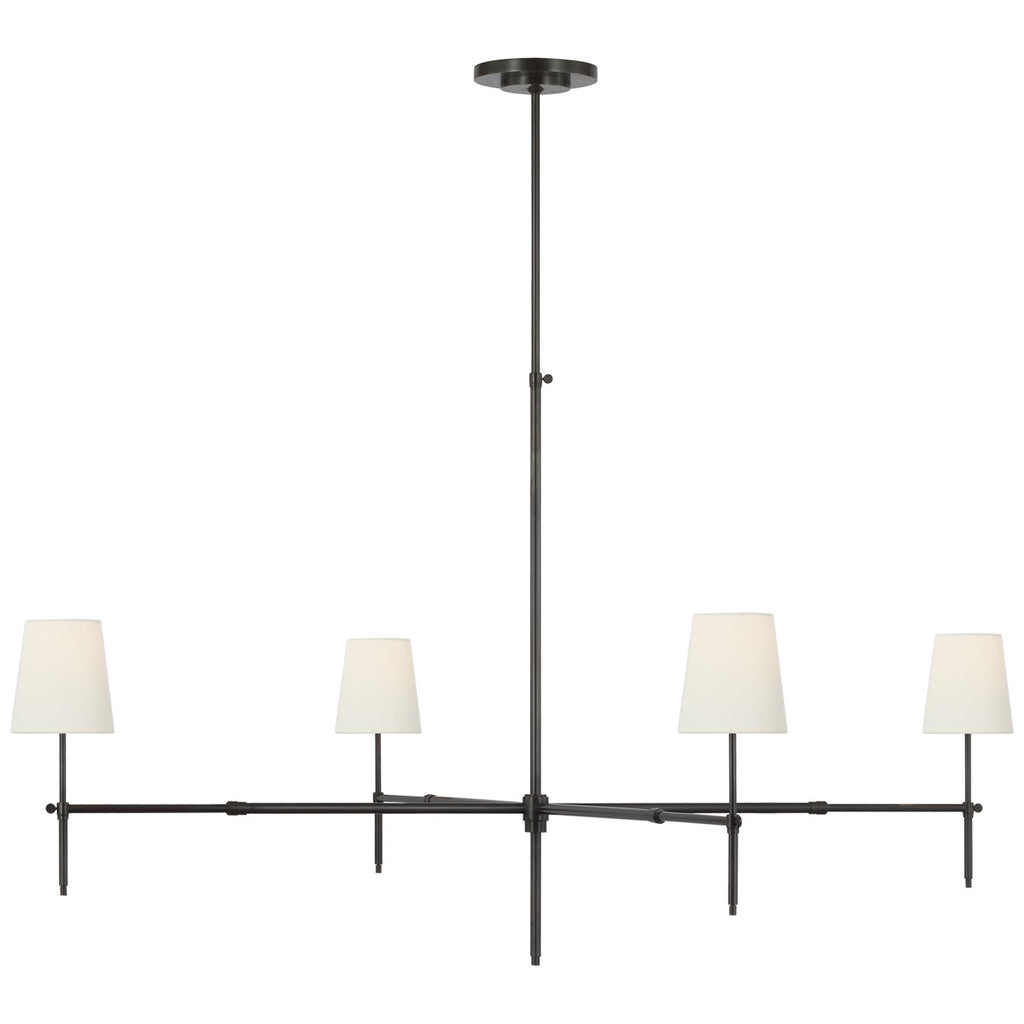 Buy the Bryant LED Chandelier in Bronze by Visual Comfort Signature ( SKU# TOB 5196BZ-L )