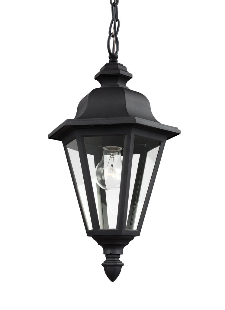 Buy the Brentwood One Light Outdoor Pendant in Black by Generation Lighting. ( SKU# 6025-12 )