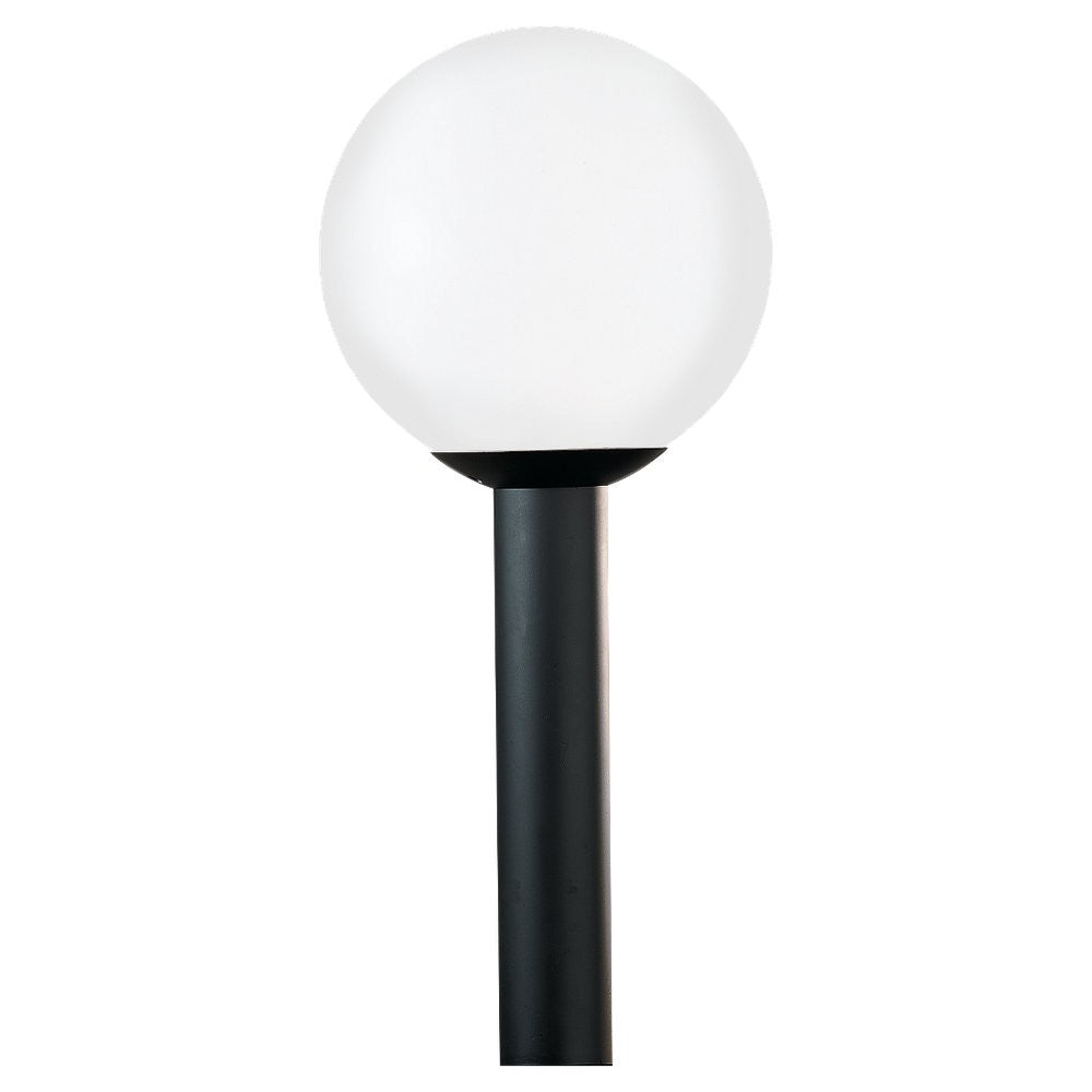 Buy the Outdoor Globe One Light Outdoor Post Lantern in White Plastic by Generation Lighting. ( SKU# 8254-68 )