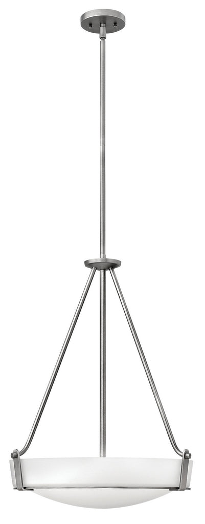 Buy the Hathaway LED Foyer Pendant in Antique Nickel by Hinkley ( SKU# 3222AN )