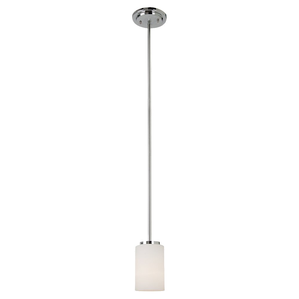 Buy the Oslo One Light Mini-Pendant in Chrome by Generation Lighting. ( SKU# 61160-05 )