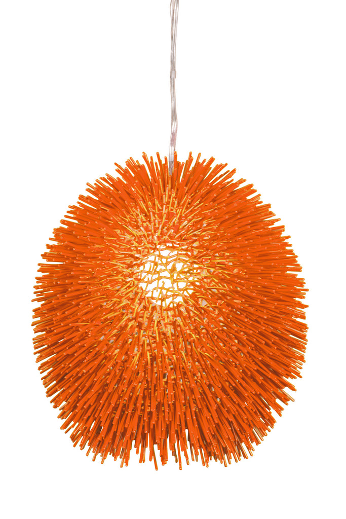 Urchin One Light Pendant in Electric Pumpkin by Varaluz ( SKU# 169P01OR )