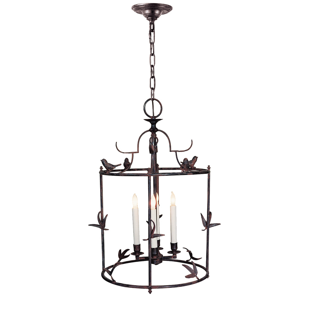 Buy the Diego Four Light Lantern in Hand Painted Rust Finish by Visual Comfort Signature ( SKU# CHC 3108R )