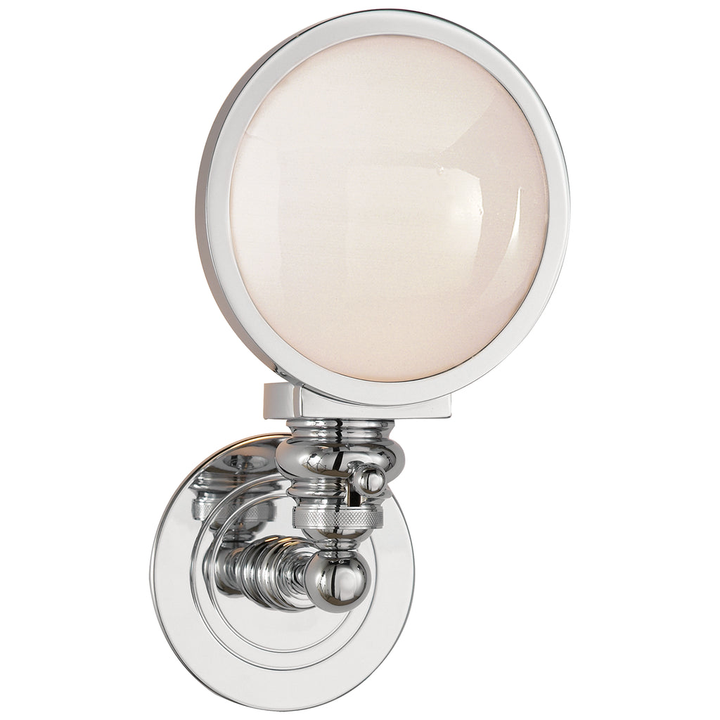 Buy the Boston One Light Wall Sconce in Chrome by Visual Comfort Signature ( SKU# SL 2935CH-WG )