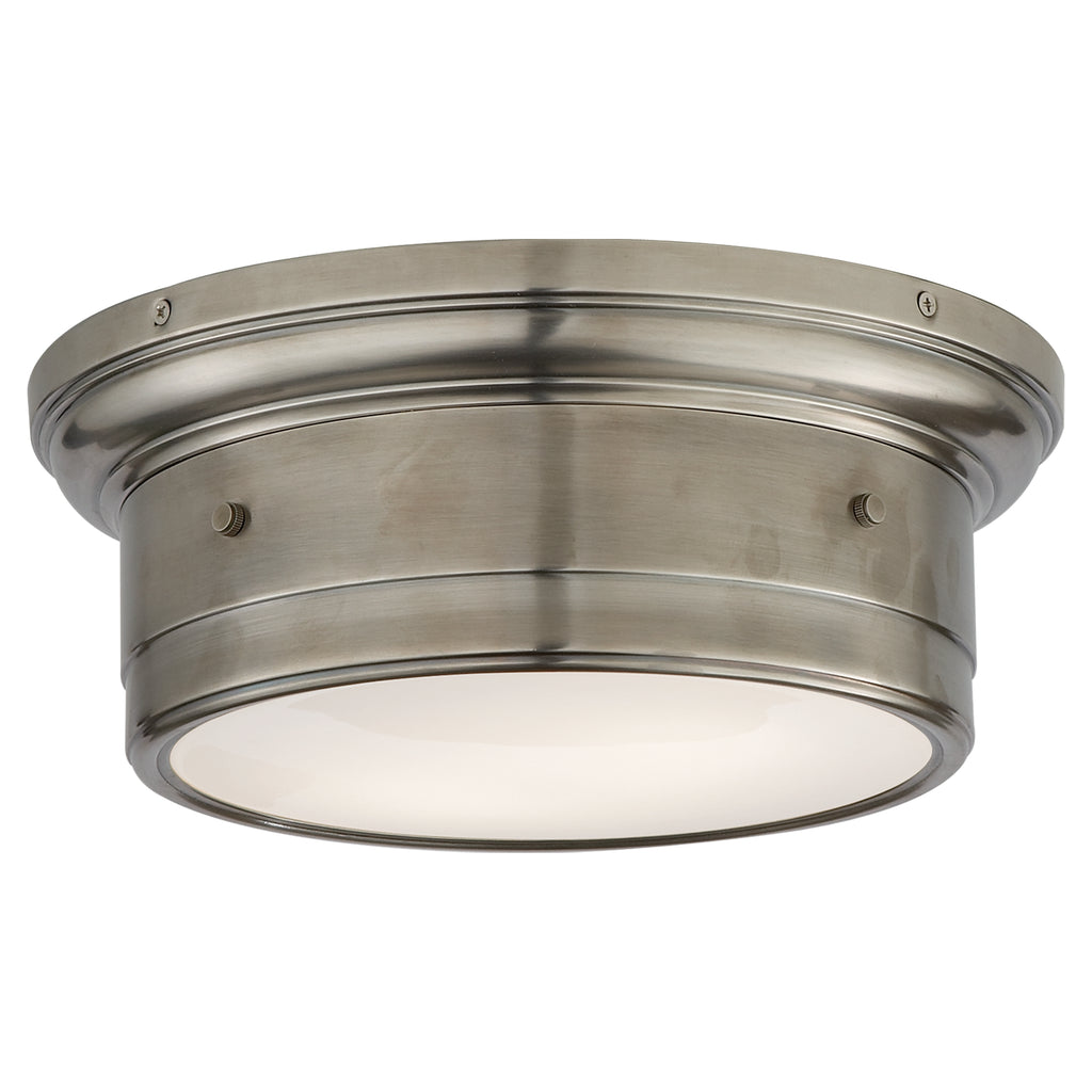 Buy the Siena2 Two Light Flush Mount in Antique Nickel by Visual Comfort Signature ( SKU# SS 4015AN-WG )