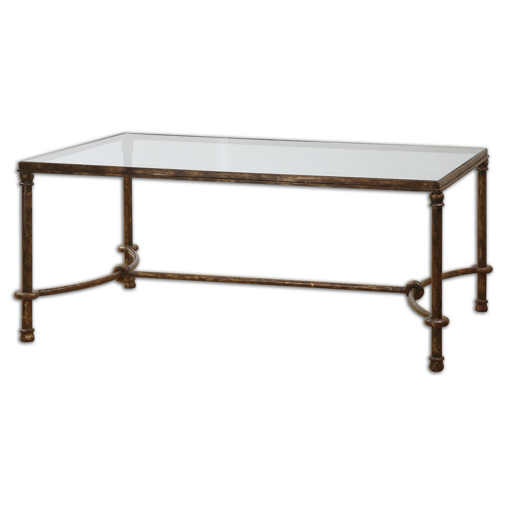 Warring Coffee Table in Rustic Bronze Patina by Uttermost ( SKU# 24333 )