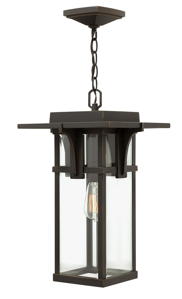 Buy the Manhattan LED Hanging Lantern in Oil Rubbed Bronze by Hinkley ( SKU# 2322OZ )