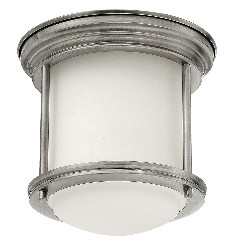Buy the Hadley LED Flush Mount in Antique Nickel by Hinkley ( SKU# 3300AN )