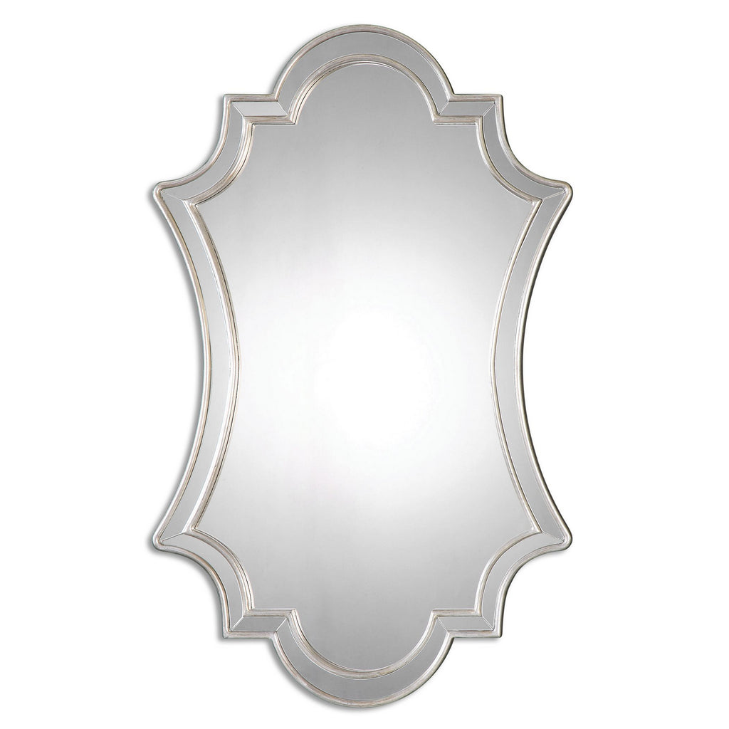 Elara Mirror in Antiqued Silver Leafed by Uttermost ( SKU# 08134 )
