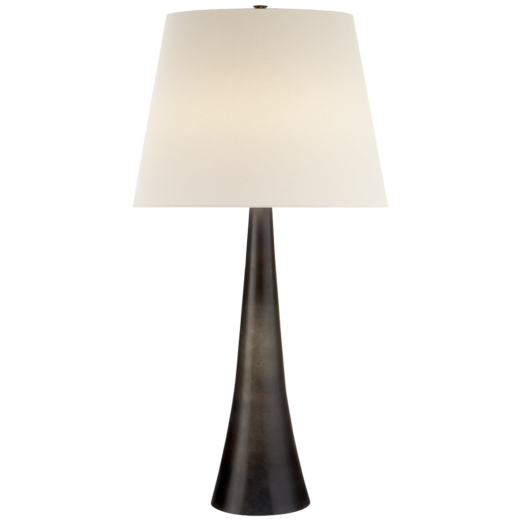 Buy the Dover One Light Table Lamp in Aged Iron by Visual Comfort Signature ( SKU# ARN 3002AI-L )