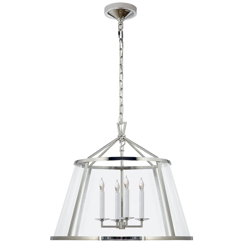 Buy the Darlana Pendant Four Light Pendant in Polished Nickel by Visual Comfort Signature ( SKU# CHC 2202PN-CG )