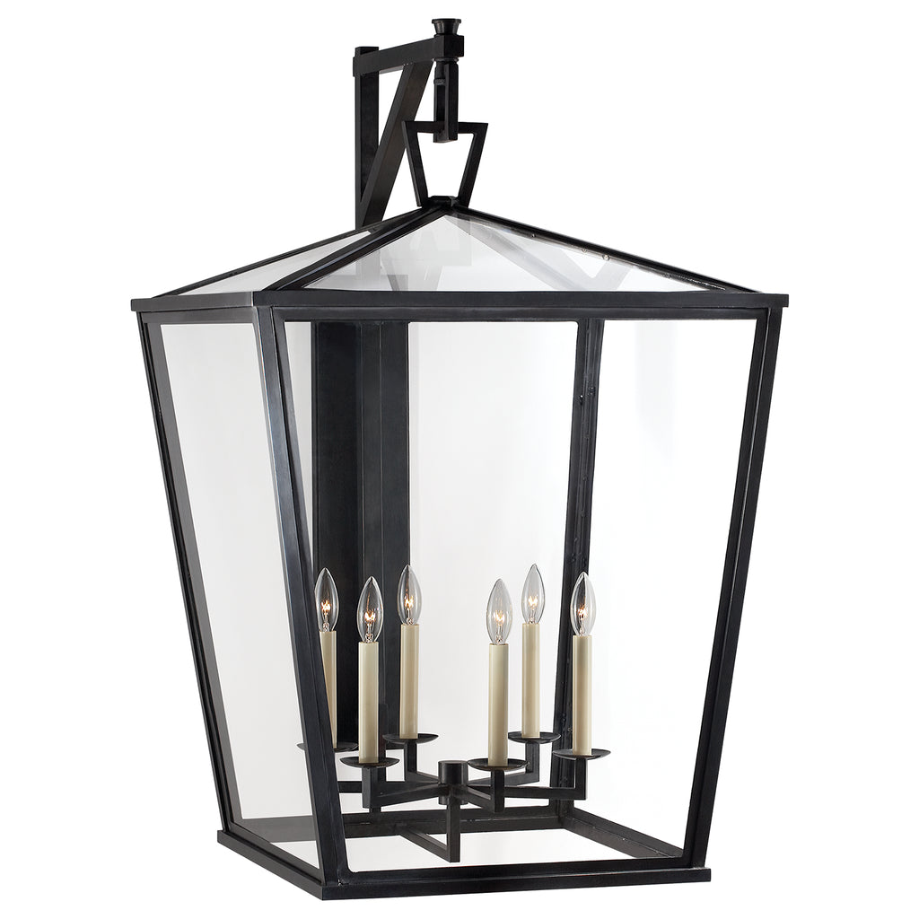 Buy the Darlana Outdoor Six Light Bracket Lantern in Bronze by Visual Comfort Signature ( SKU# CHO 2044BZ )