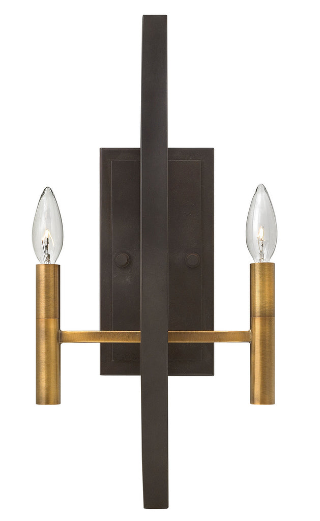 Buy the Euclid LED Wall Sconce in Spanish Bronze by Hinkley ( SKU# 3460SB )