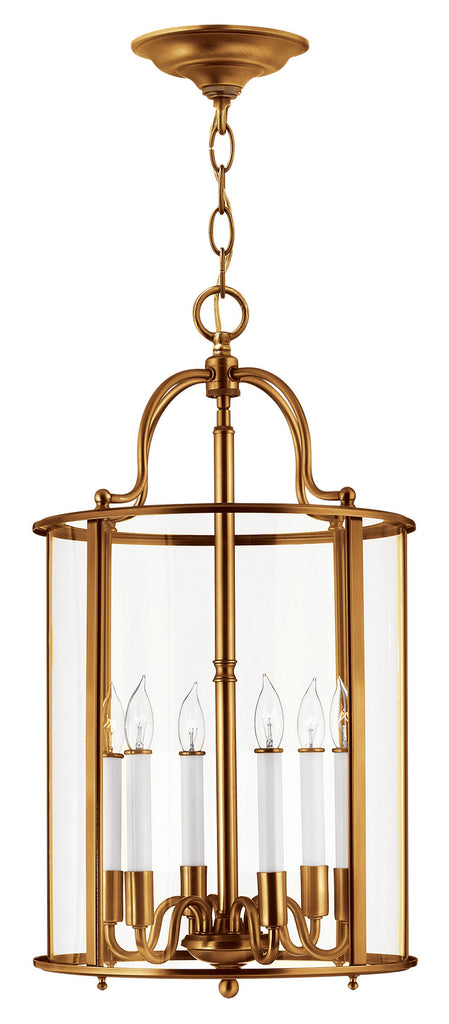 Buy the Gentry LED Foyer Pendant in Heirloom Brass by Hinkley ( SKU# 3478HR )