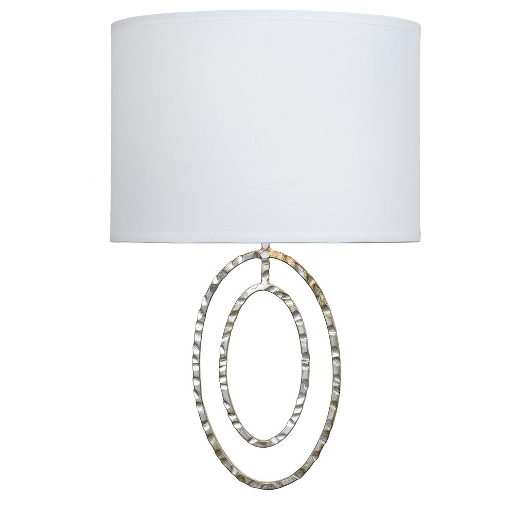 Buy the Layla Two Light Wall Mount in Antique Silver by Crystorama ( SKU# 341-SA )