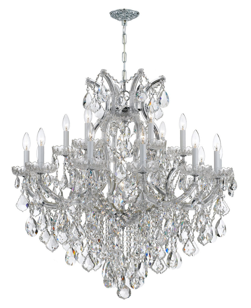 Buy the Maria Theresa 19 Light Chandelier in Polished Chrome by Crystorama ( SKU# 4418-CH-CL-I )
