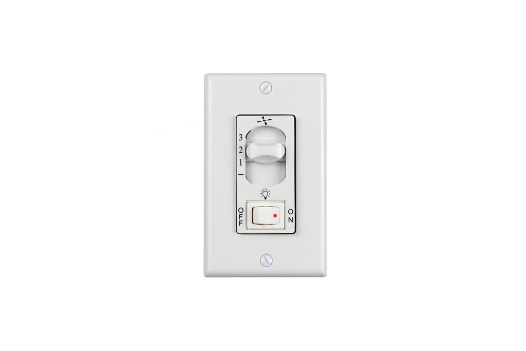 Buy the Universal Control Wall Control in White by Visual Comfort Fan ( SKU# ESSWC-5-WH )