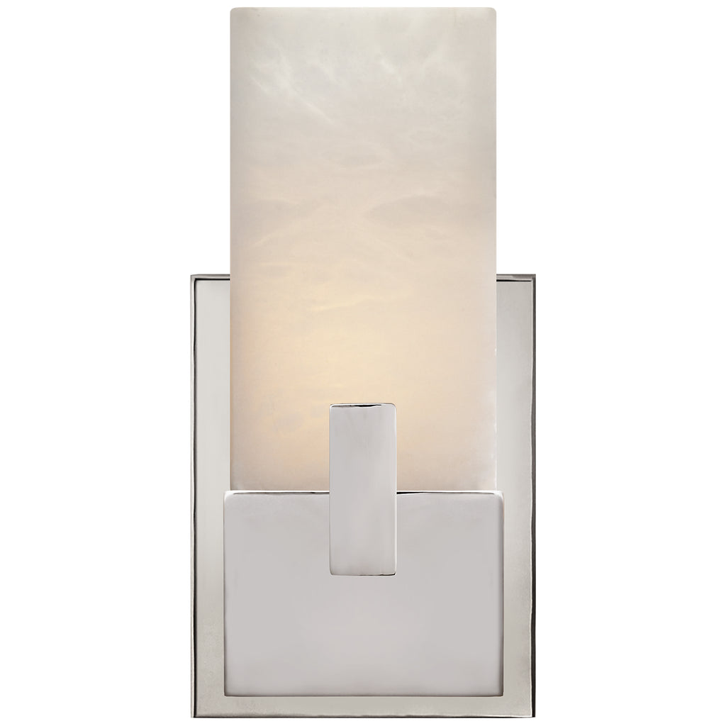 Buy the Covet LED Bath Sconce in Polished Nickel by Visual Comfort Signature ( SKU# KW 2113PN-ALB )