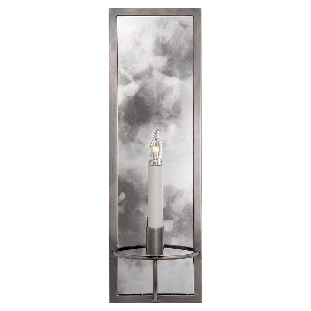 Buy the Regent One Light Wall Sconce in Antique Nickel by Visual Comfort Signature ( SKU# NW 2115AN )