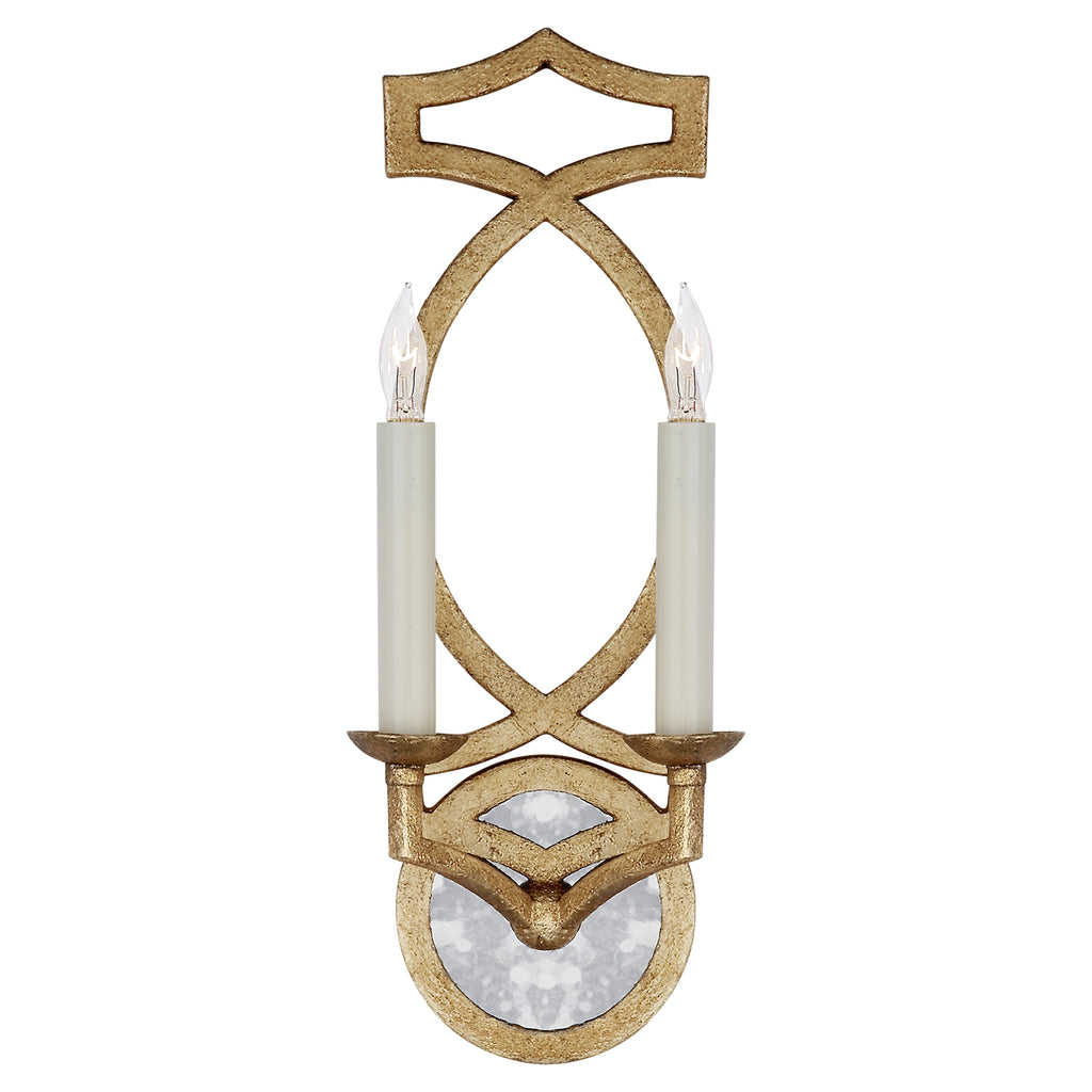 Buy the Brittany Two Light Wall Sconce in Venetian Gold by Visual Comfort Signature ( SKU# NW 2311VG )